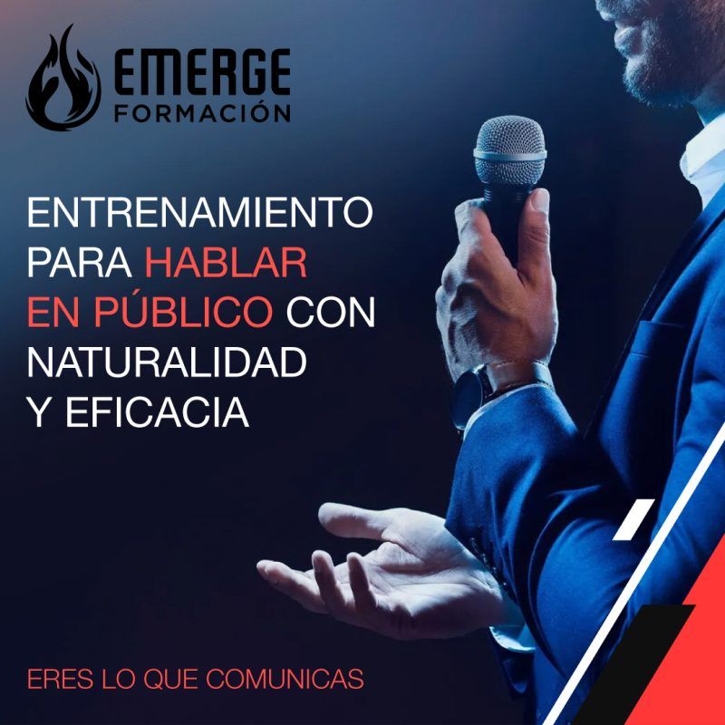 Entrenamiento para hablar en público con naturalidad y eficacia